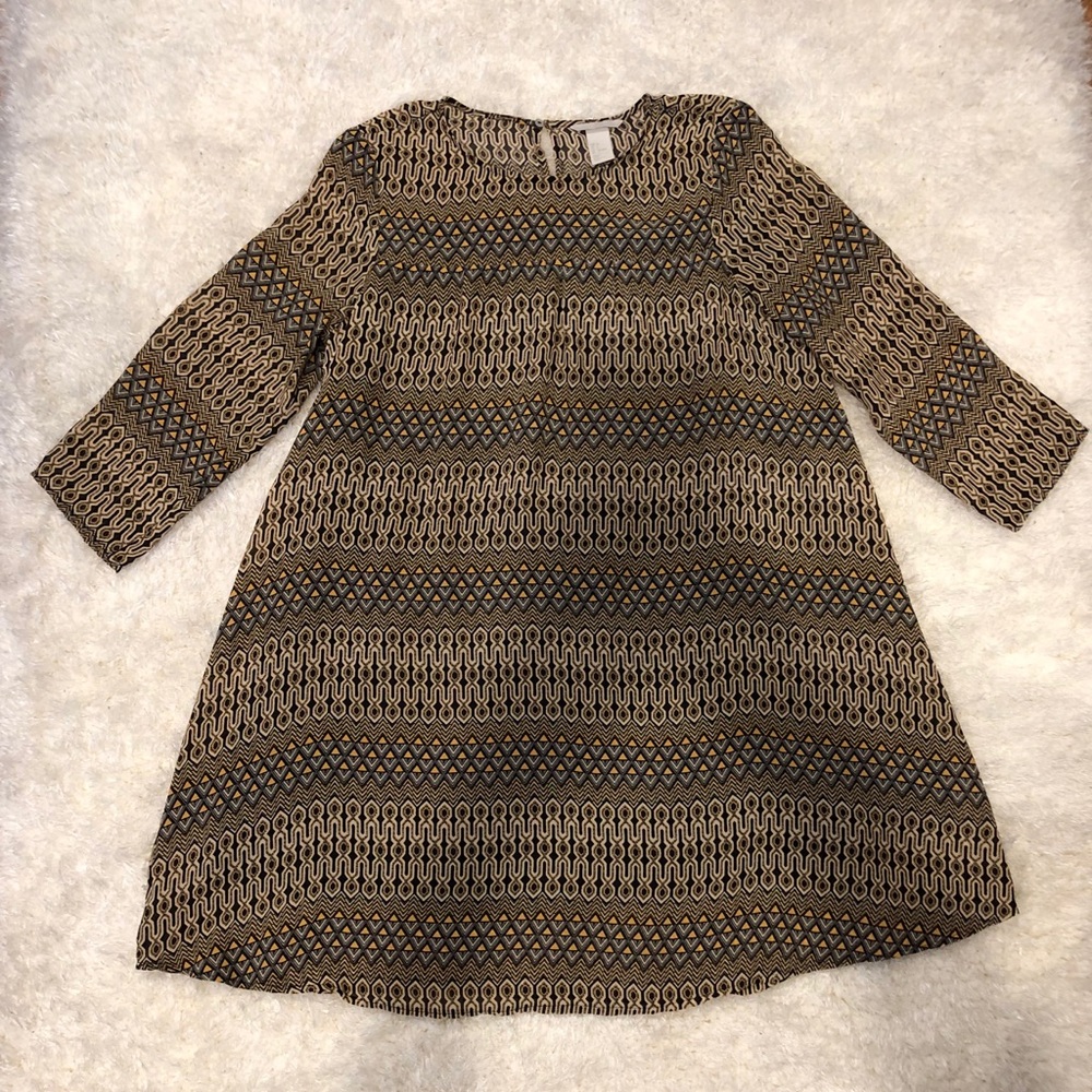 H&M’s Printed Babydoll dress